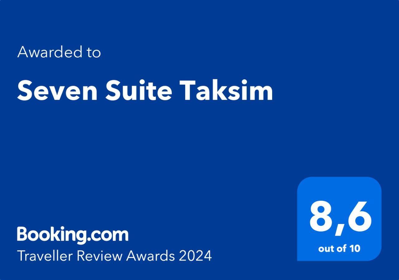 Seven Suite Taksim Estambul Exterior foto